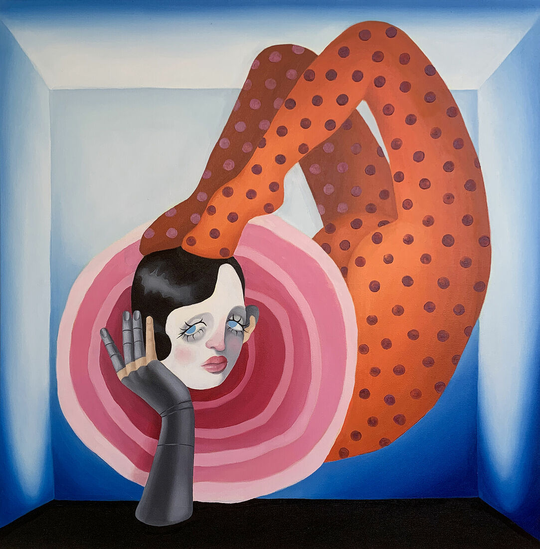 Сanvas, oil, 100х100 cm, 2025